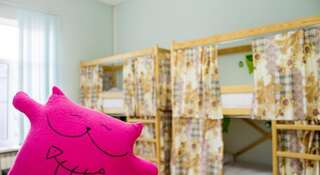 Гостиница Хостел Чеширский Кот Сочи Кровать в общем четырехместном номере для женщин-18